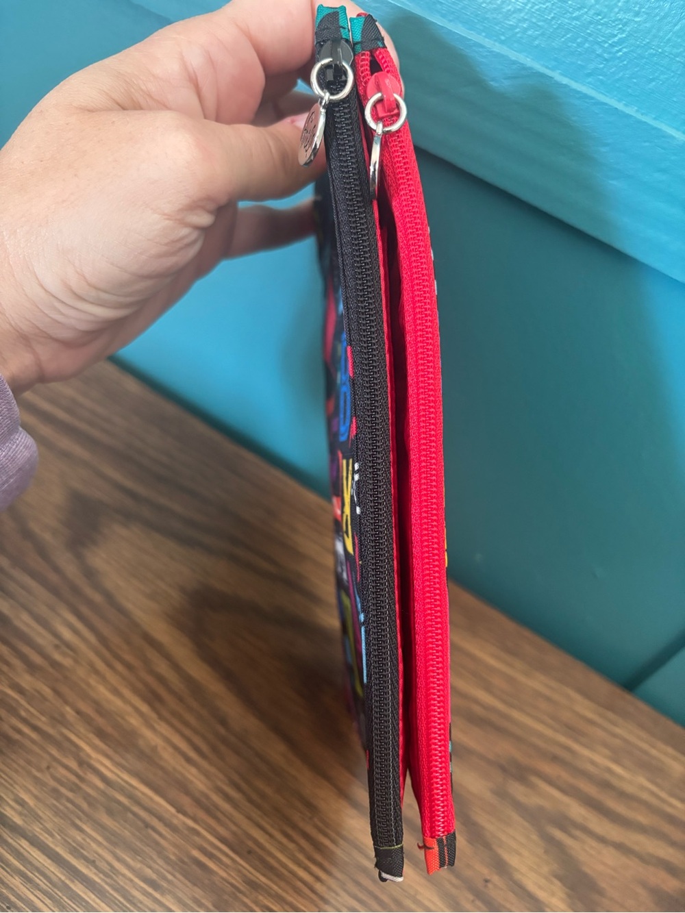Vera Bradley retired "From A to Vera" Pattern Wallet from the Frill Collection - Picture 6 of 8